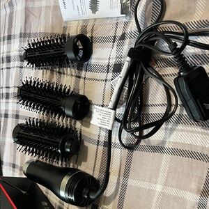 Black Hair Styling Brush Set